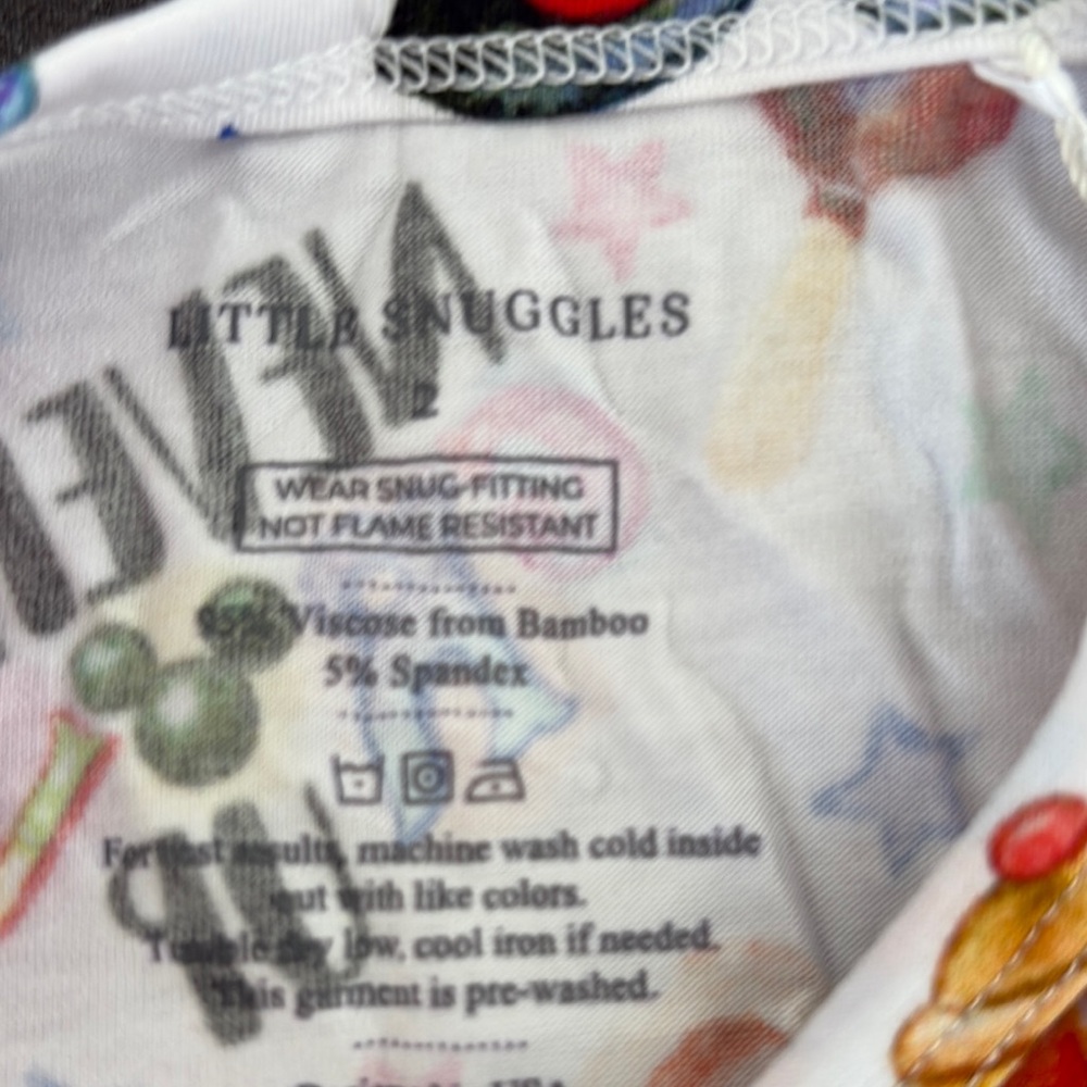 Little Snuggles DisneyLand Pajama Set - Picture 8 of 10